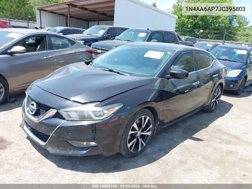 1N4AA6AP7JC395803 2018 Nissan Maxima 3.5 S