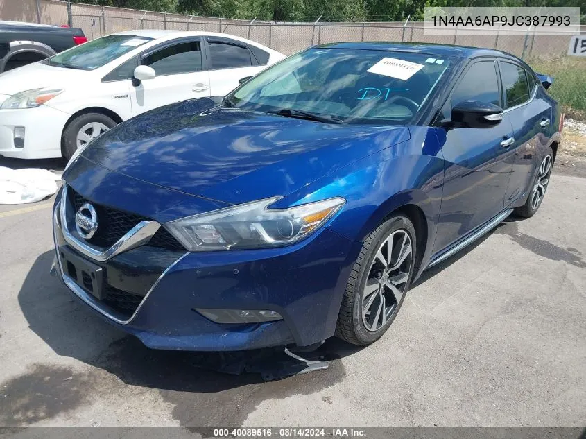 1N4AA6AP9JC387993 2018 Nissan Maxima 3.5 Sl