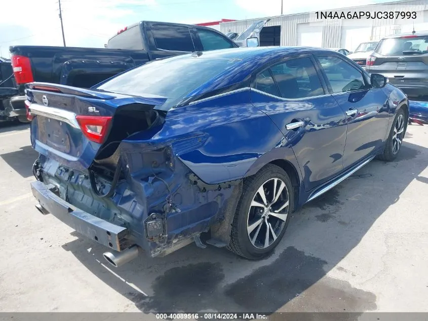 1N4AA6AP9JC387993 2018 Nissan Maxima 3.5 Sl