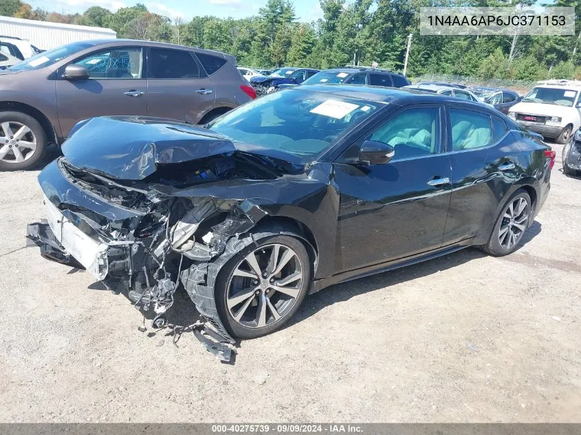 1N4AA6AP6JC371153 2018 Nissan Maxima 3.5 Platinum