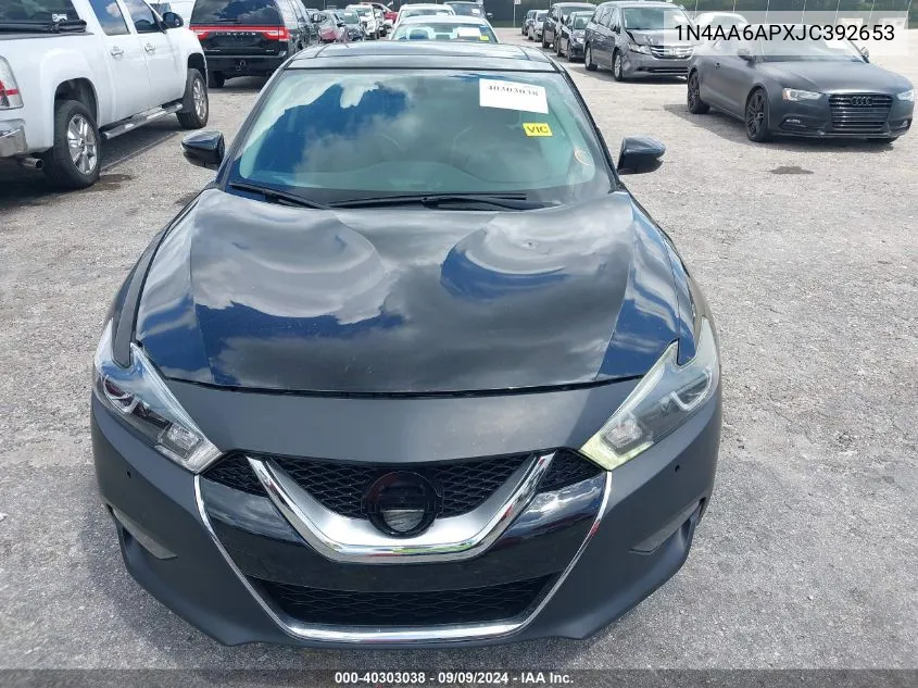 1N4AA6APXJC392653 2018 Nissan Maxima 3.5 Sl