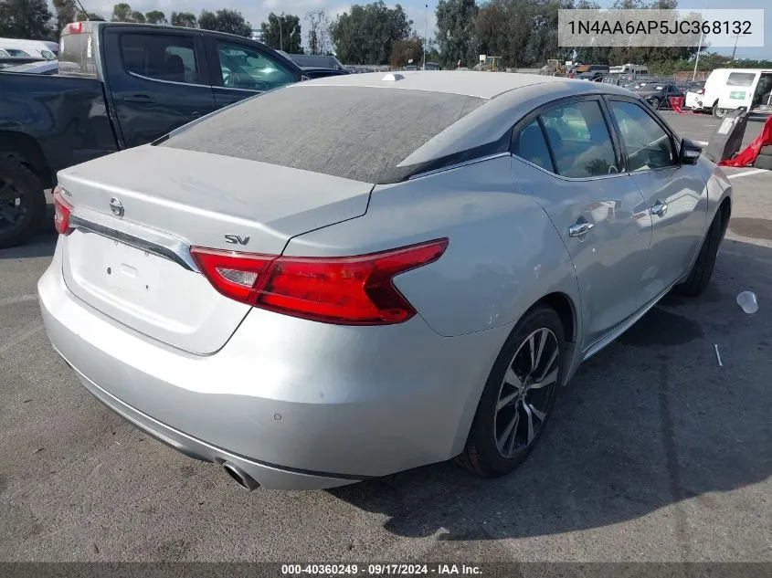 1N4AA6AP5JC368132 2018 Nissan Maxima 3.5 Sv