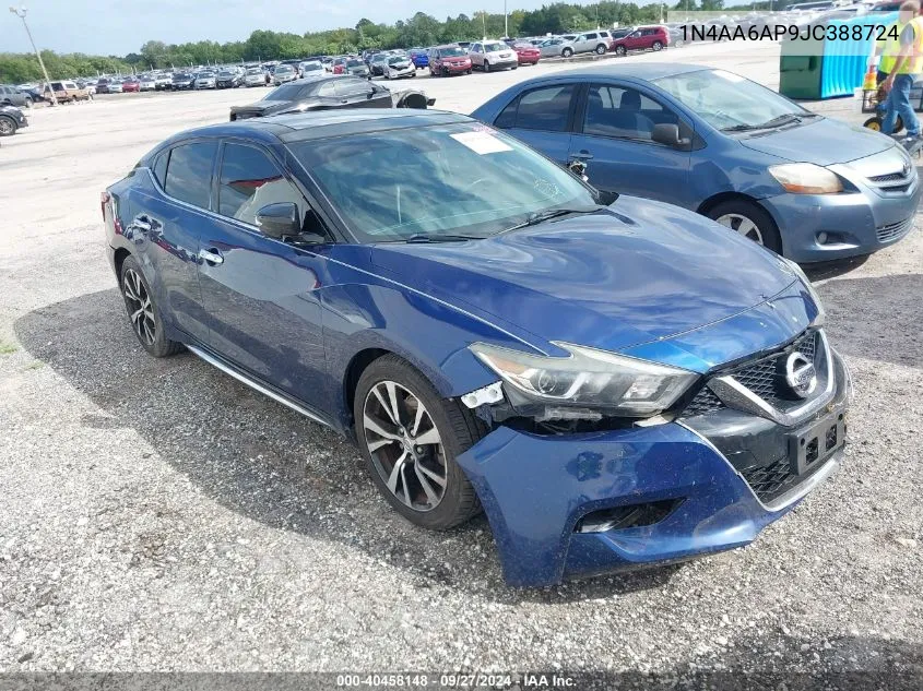 1N4AA6AP9JC388724 2018 Nissan Maxima 3.5 Platinum