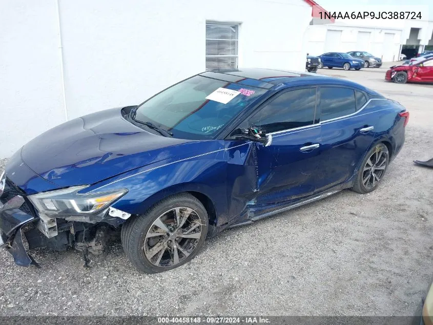 1N4AA6AP9JC388724 2018 Nissan Maxima 3.5 Platinum