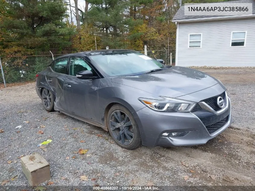 2018 Nissan Maxima 3.5 Sl VIN: 1N4AA6AP3JC385866 Lot: 40568207