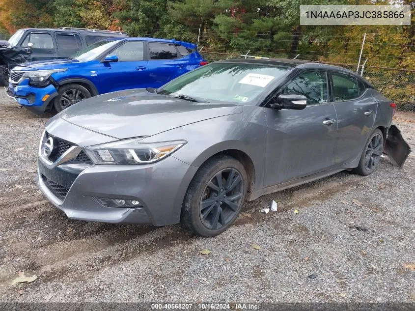 2018 Nissan Maxima 3.5 Sl VIN: 1N4AA6AP3JC385866 Lot: 40568207