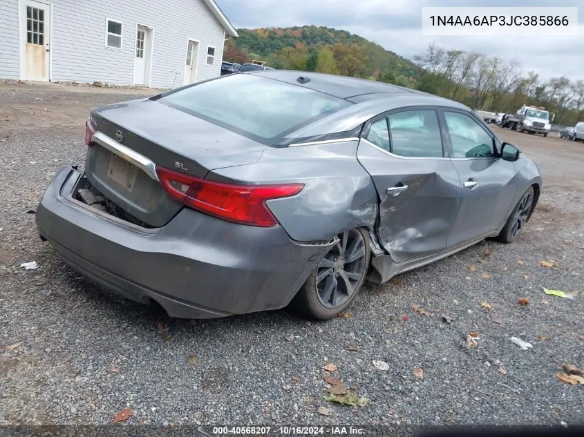 2018 Nissan Maxima 3.5 Sl VIN: 1N4AA6AP3JC385866 Lot: 40568207