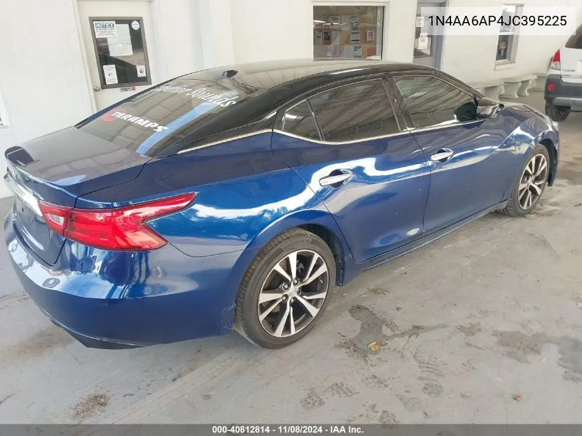 2018 Nissan Maxima 3.5 S VIN: 1N4AA6AP4JC395225 Lot: 40812814