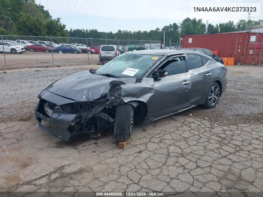 2019 Nissan Maxima 3.5 Platinum/3.5 S/3.5 Sl/3.5 Sr/3.5 Sv VIN: 1N4AA6AV4KC373323 Lot: 40460556