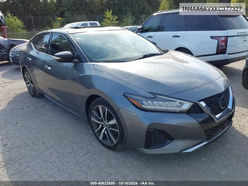 2019 Nissan Maxima 3.5 Sl VIN: 1N4AA6AVXKC377327 Lot: 40623850