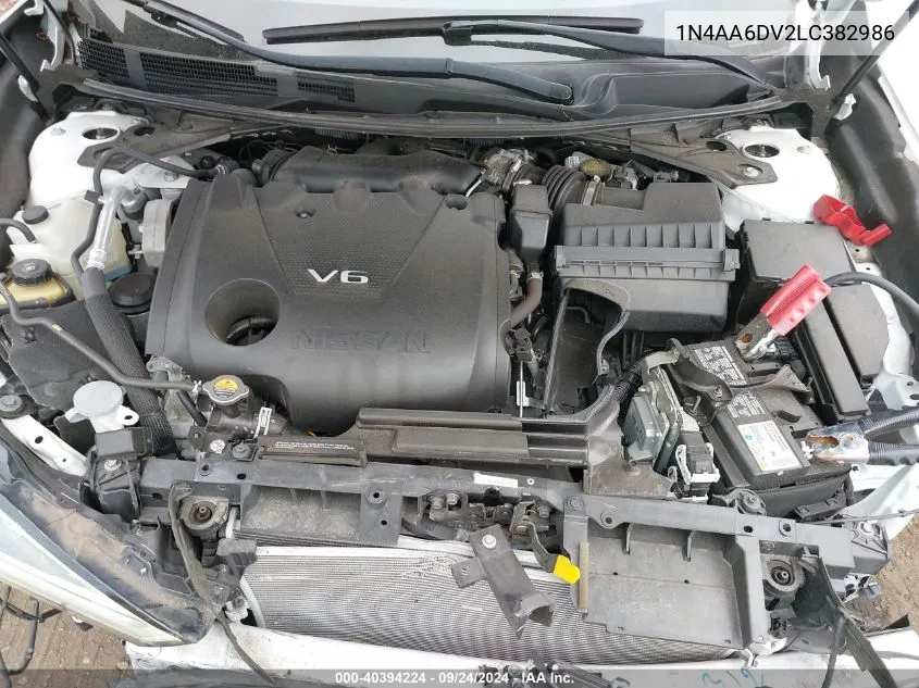 1N4AA6DV2LC382986 2020 Nissan Maxima Sl Xtronic Cvt