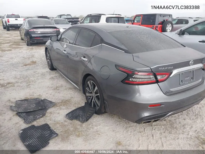 1N4AA6CV7LC383388 2020 Nissan Maxima Sv