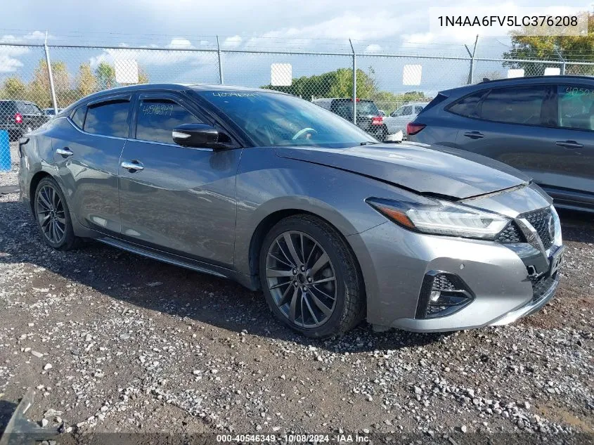 2020 Nissan Maxima Platinum VIN: 1N4AA6FV5LC376208 Lot: 40546349