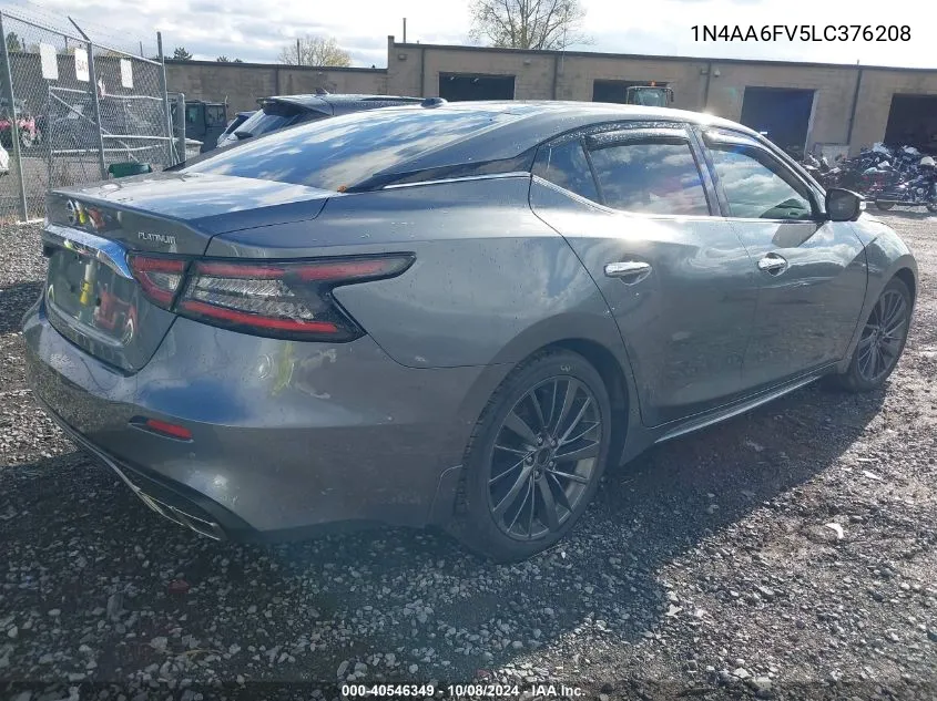 1N4AA6FV5LC376208 2020 Nissan Maxima Platinum