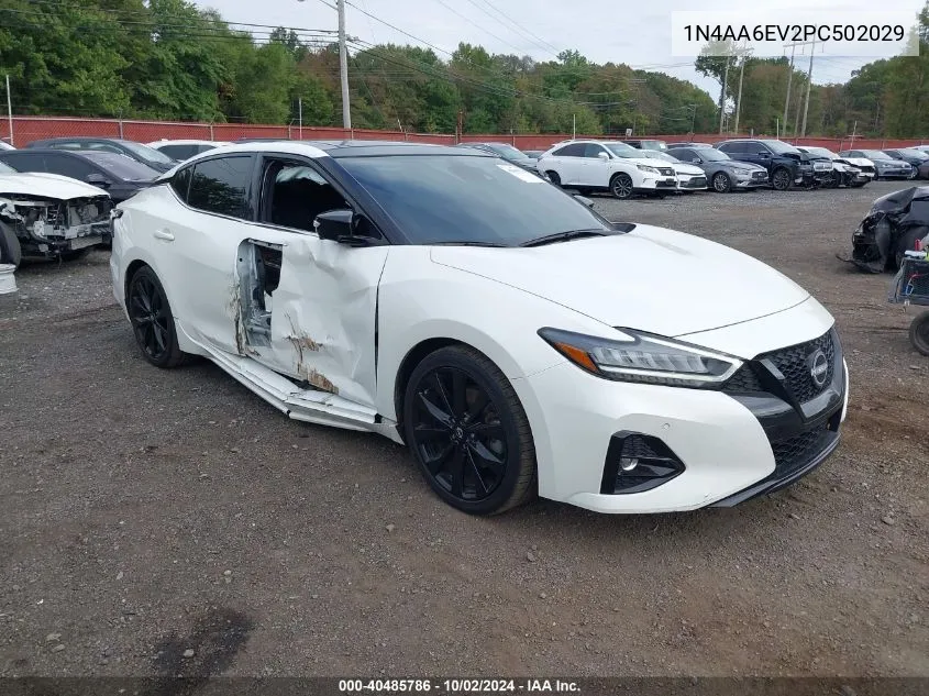 2023 Nissan Maxima Sr Xtronic Cvt VIN: 1N4AA6EV2PC502029 Lot: 40485786