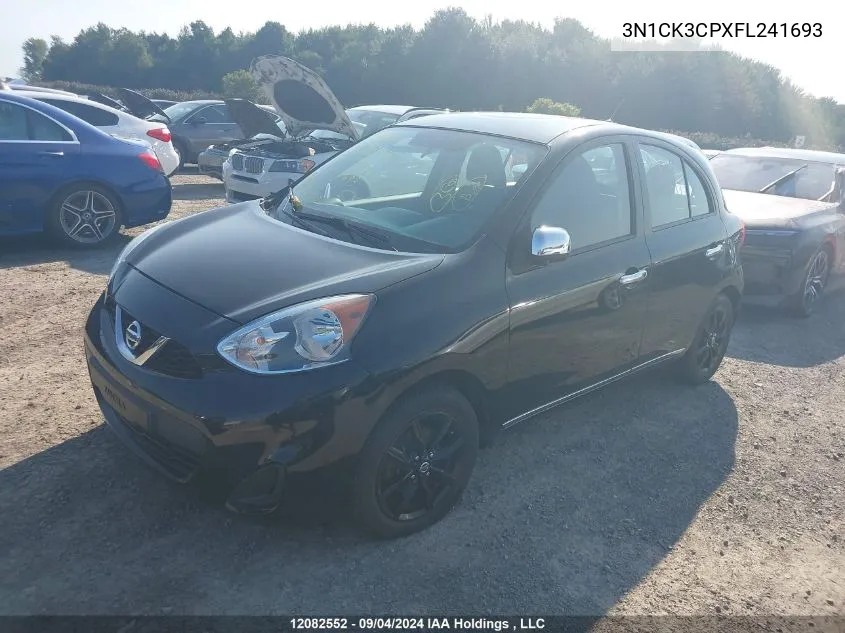 3N1CK3CPXFL241693 2015 Nissan Micra