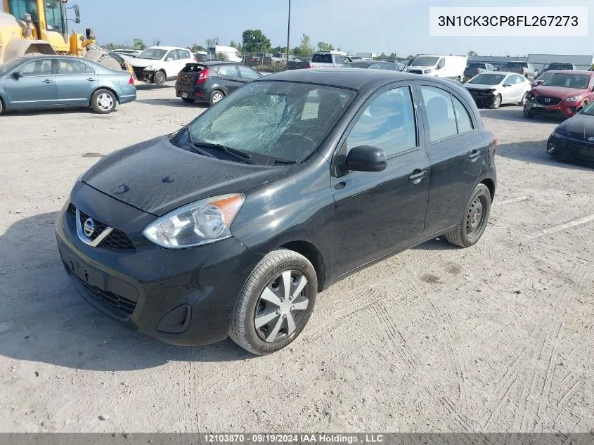 3N1CK3CP8FL267273 2015 Nissan Micra