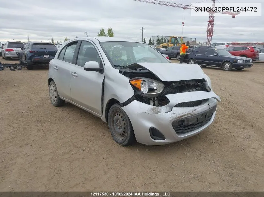 3N1CK3CP9FL244472 2015 Nissan Micra