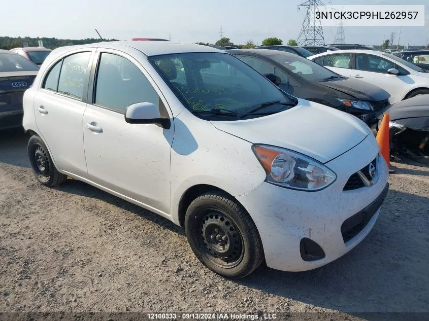 3N1CK3CP9HL262957 2017 Nissan Micra