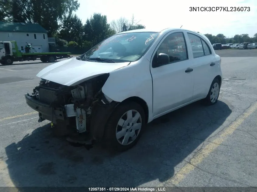 3N1CK3CP7KL236073 2019 Nissan Micra