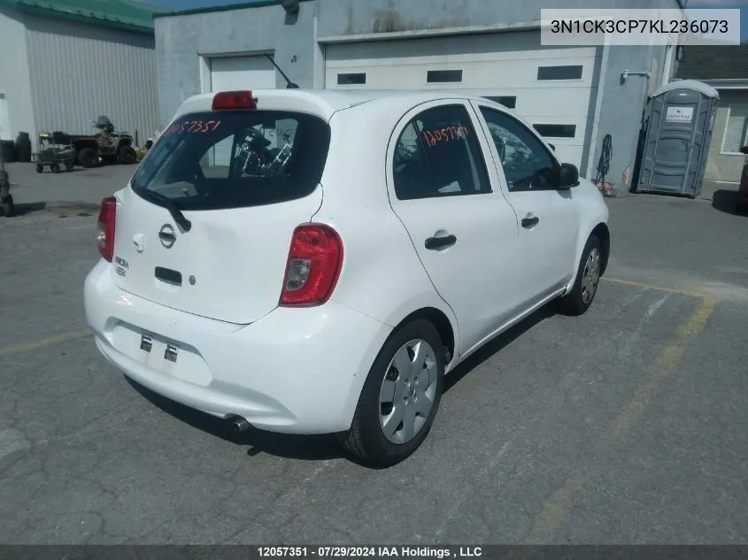 3N1CK3CP7KL236073 2019 Nissan Micra