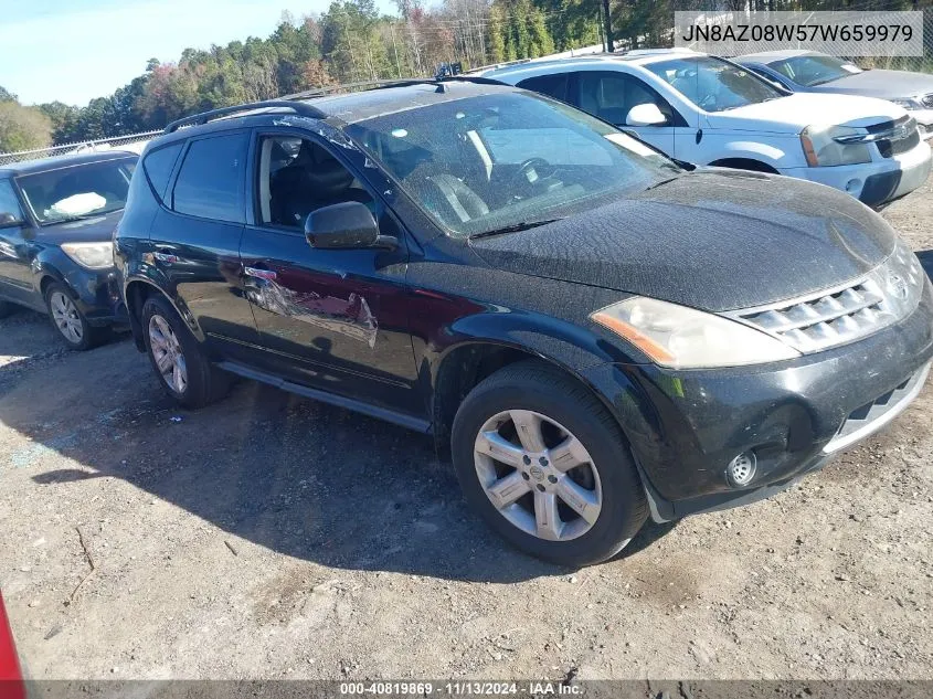 JN8AZ08W57W659979 2007 Nissan Murano S