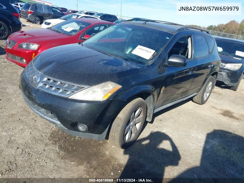 JN8AZ08W57W659979 2007 Nissan Murano S