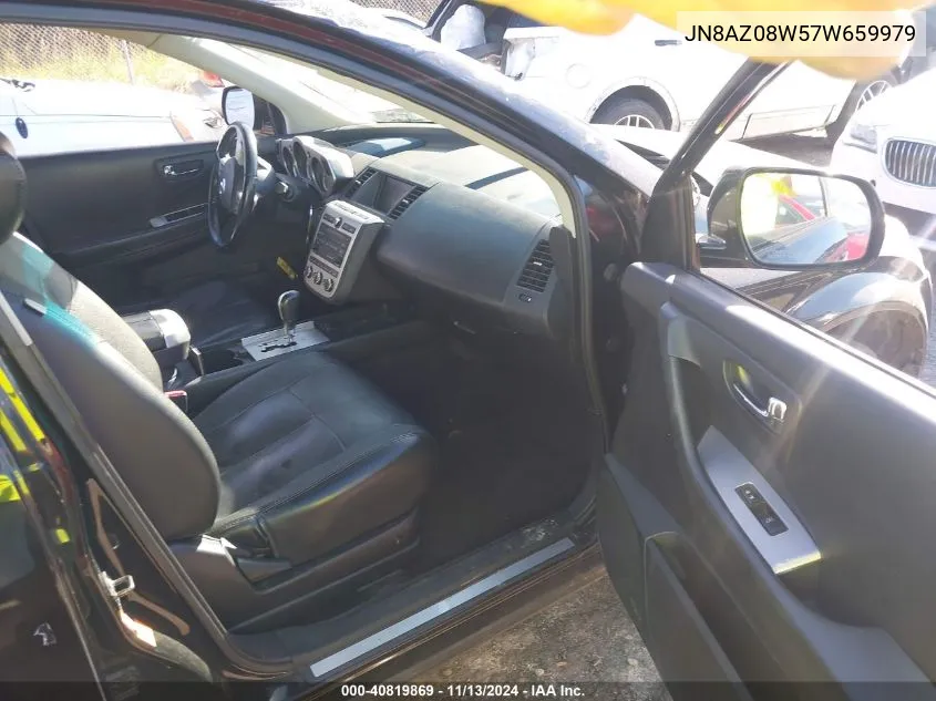 JN8AZ08W57W659979 2007 Nissan Murano S