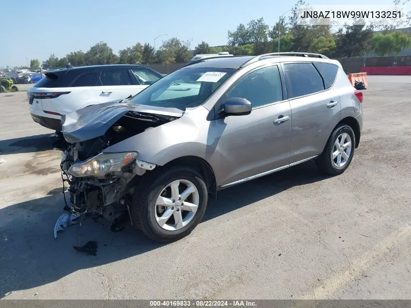 JN8AZ18W99W133251 2009 Nissan Murano S