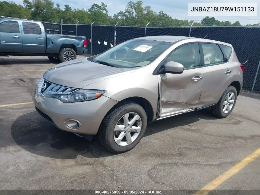 JNBAZ18U79W151133 2009 Nissan Murano