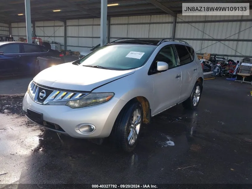 JN8AZ18W49W109133 2009 Nissan Murano Le