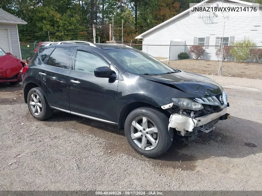 JN8AZ18WX9W214176 2009 Nissan Murano Sl