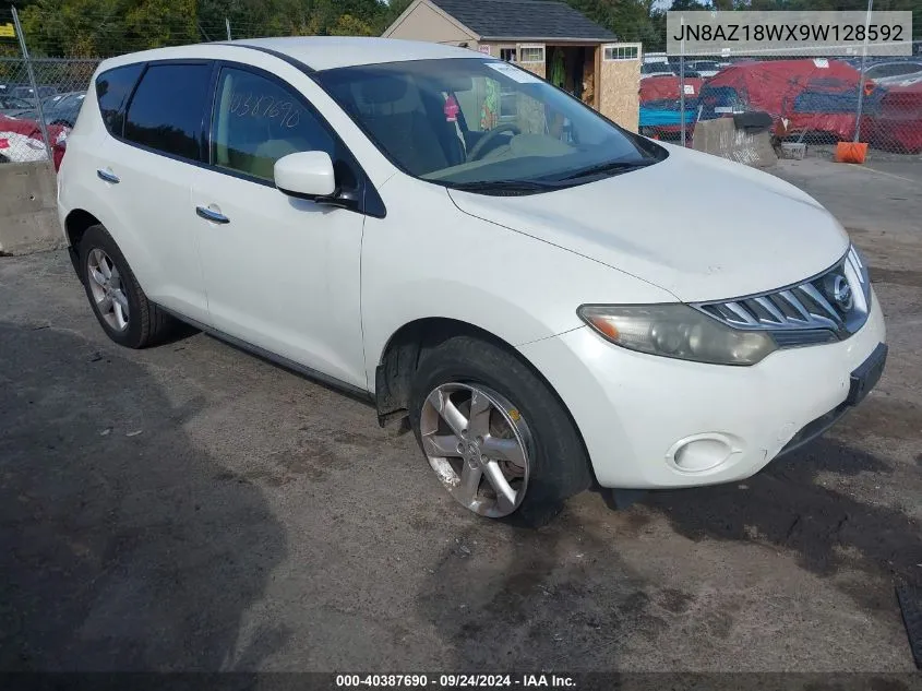 JN8AZ18WX9W128592 2009 Nissan Murano S/Sl/Le