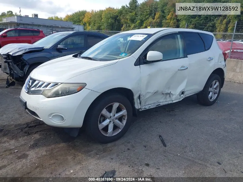 JN8AZ18WX9W128592 2009 Nissan Murano S/Sl/Le