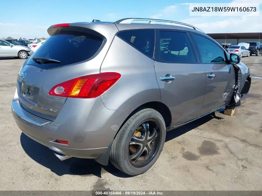 JN8AZ18W59W160673 2009 Nissan Murano Le