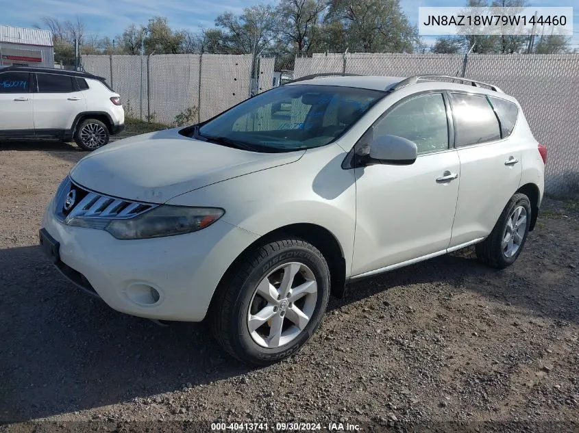 2009 Nissan Murano Sl VIN: JN8AZ18W79W144460 Lot: 40413741