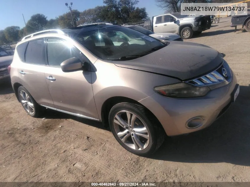 JN8AZ18W79W134737 2009 Nissan Murano Le