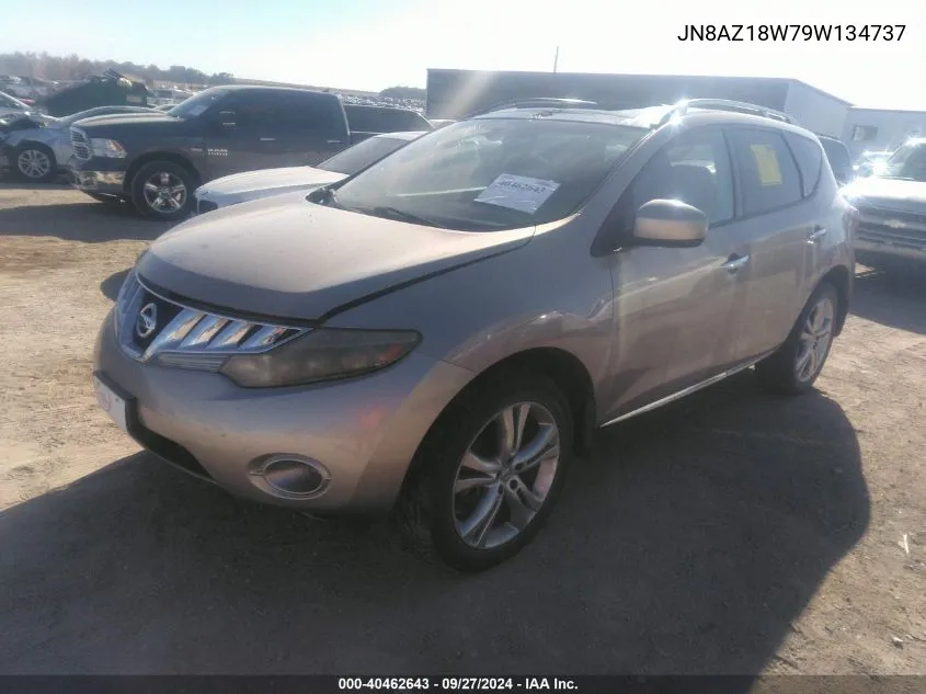 JN8AZ18W79W134737 2009 Nissan Murano Le