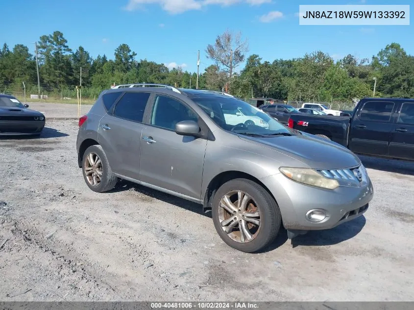 JN8AZ18W59W133392 2009 Nissan Murano Le