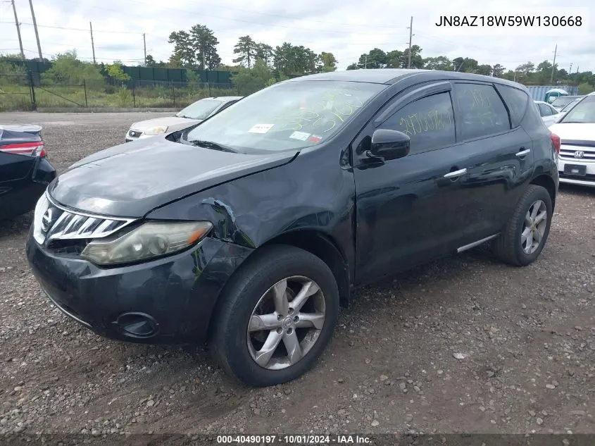 JN8AZ18W59W130668 2009 Nissan Murano S