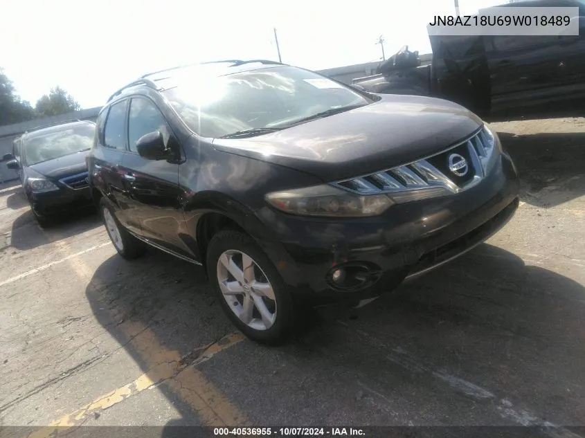 2009 Nissan Murano Sl VIN: JN8AZ18U69W018489 Lot: 40536955