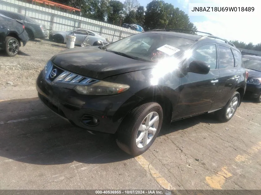 JN8AZ18U69W018489 2009 Nissan Murano Sl