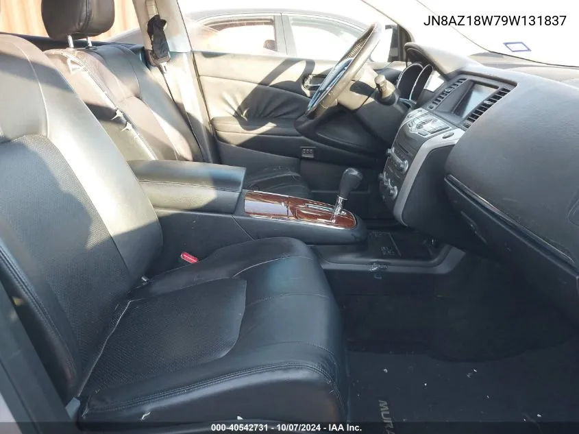 JN8AZ18W79W131837 2009 Nissan Murano Le