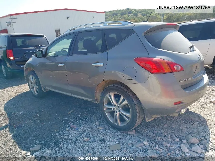 JN8AZ18W79W139758 2009 Nissan Murano Le