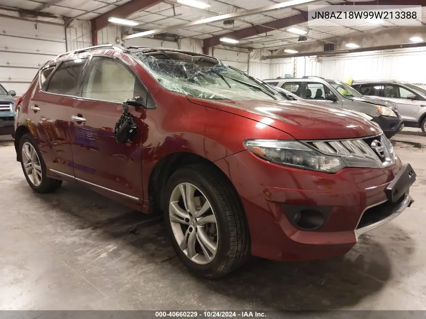 2009 Nissan Murano Le VIN: JN8AZ18W99W213388 Lot: 40660229