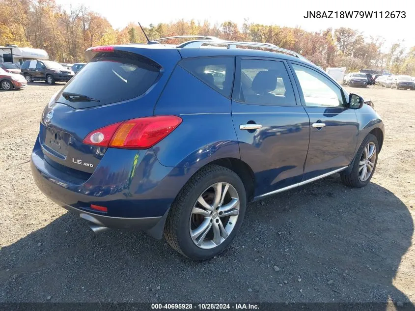 JN8AZ18W79W112673 2009 Nissan Murano Le