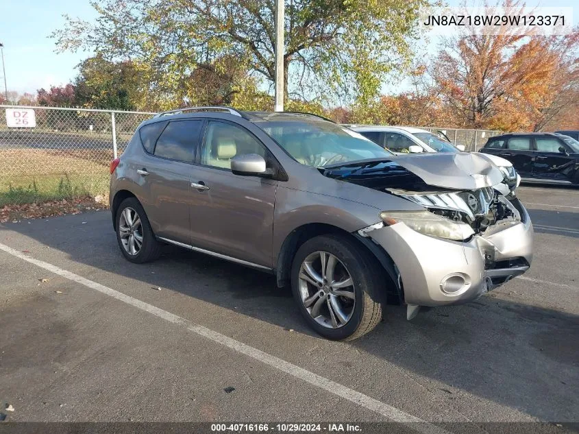 JN8AZ18W29W123371 2009 Nissan Murano Le