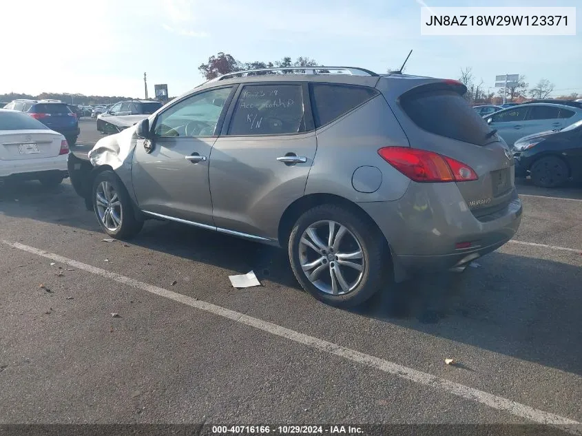 JN8AZ18W29W123371 2009 Nissan Murano Le