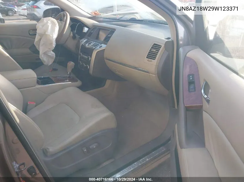 JN8AZ18W29W123371 2009 Nissan Murano Le