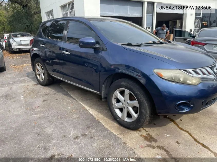 JN8AZ18U99W023606 2009 Nissan Murano S/Sl